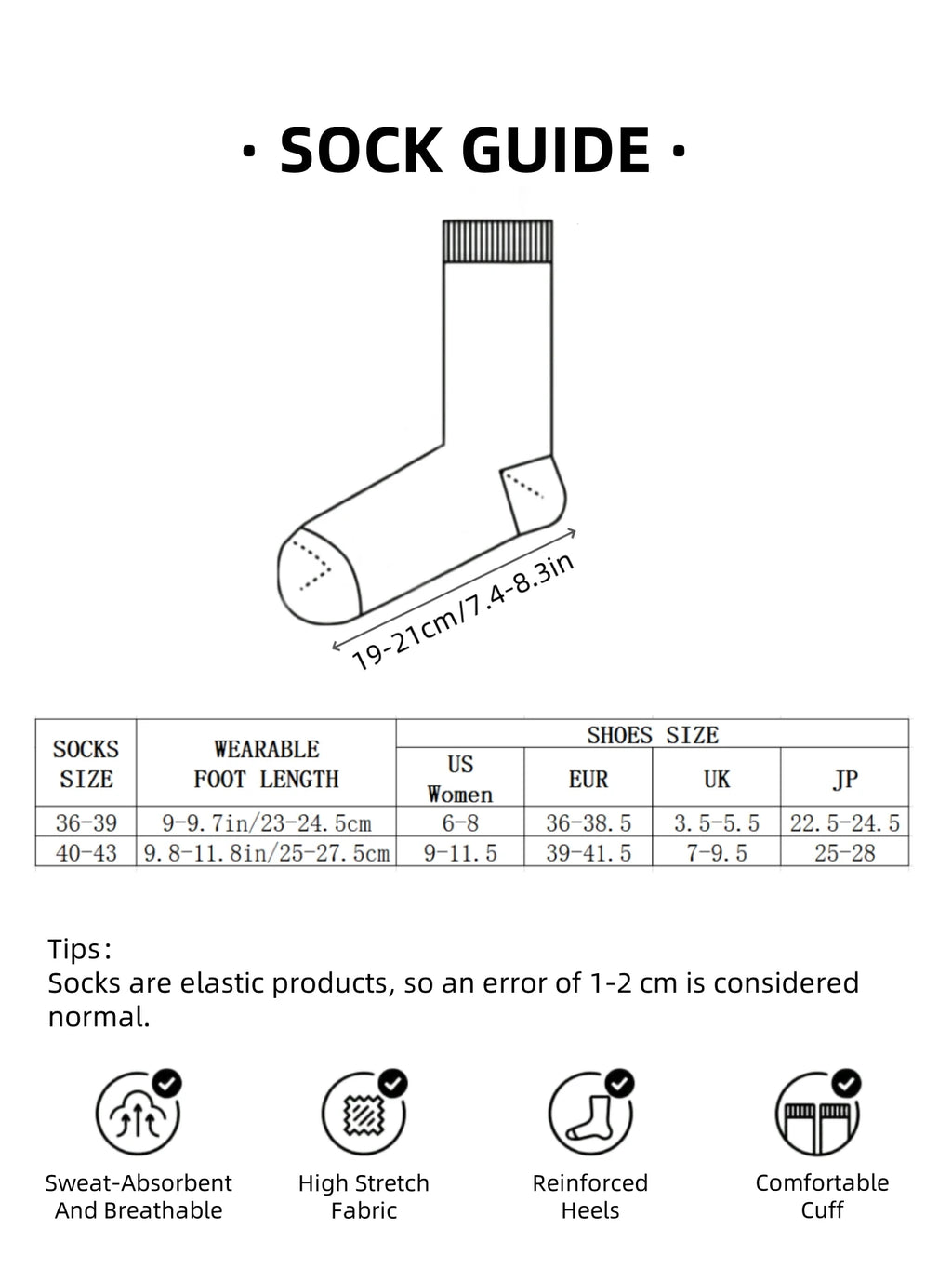 Polyester Elastane Ankle Socks Casual Low Tube Footwear