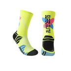 Nylon Polyester High Tube Athletic Sports Socks