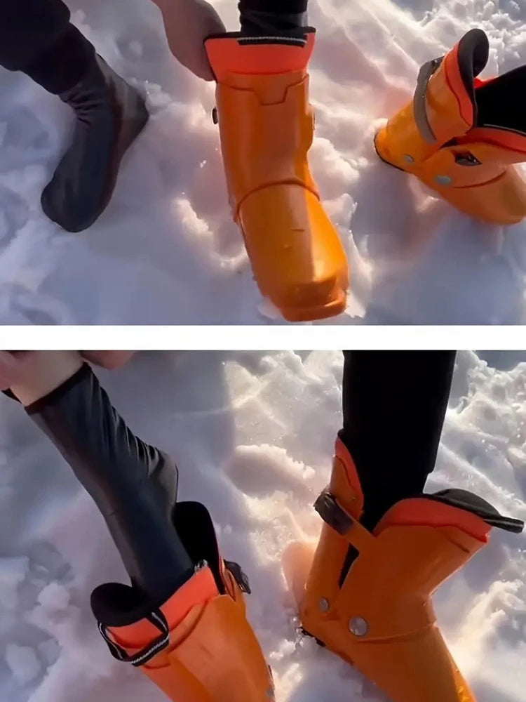 Polyester Elastane Thick Warm Winter Socks - 9