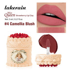 Strawberry Matte Lip Clay Velvet Cream Lipstick