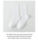 Polyester Elastane Blend Crew Socks 6 or 12 Pairs