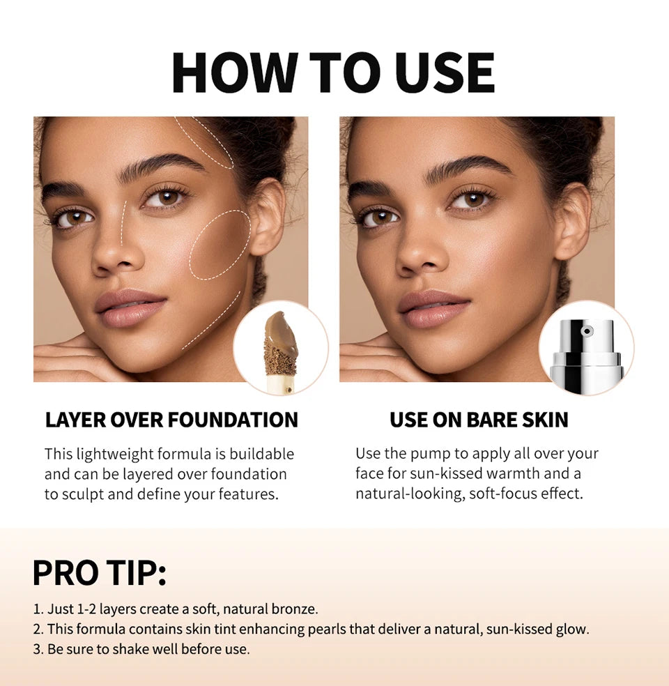 Liquid Bronzing and Shaping Foundation Serum