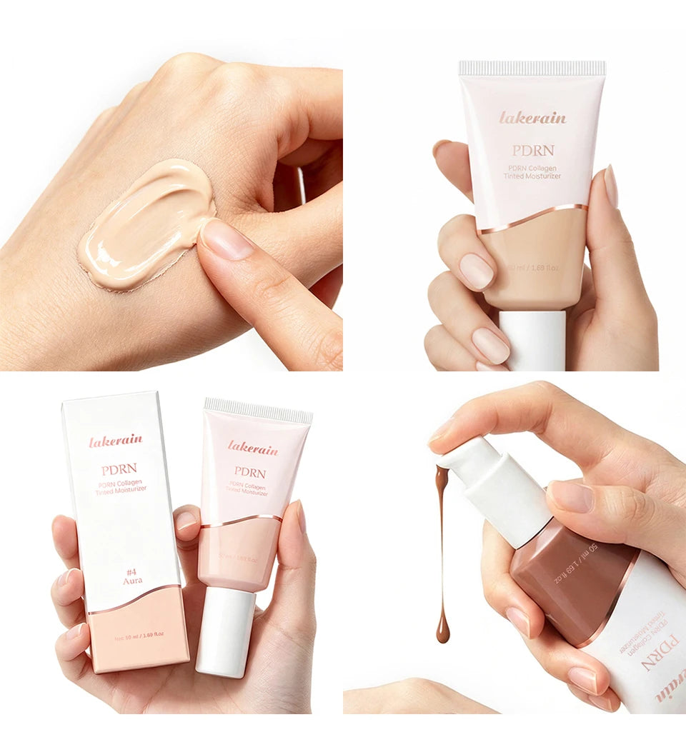 PDRN Collagen Tinted Moisturizer Foundation Cream