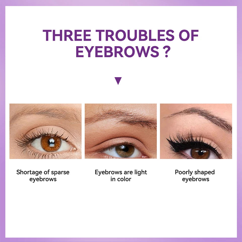Waterproof Peel Off Eyebrow Tint Gel Long Lasting Tattoo Cream