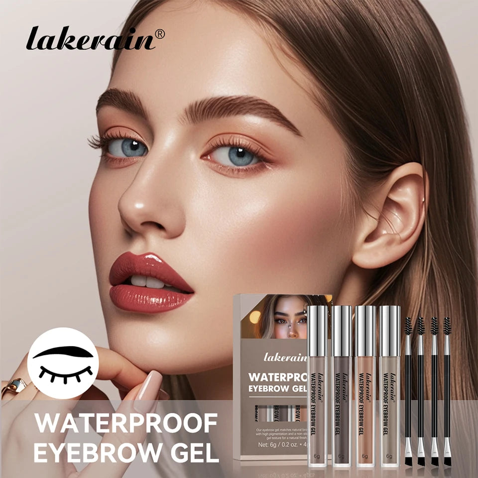 Waterproof Liquid Eyebrow Gel Set