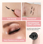Liquid Eyeliner Stamp Waterproof Winged Eye Makeup Pen