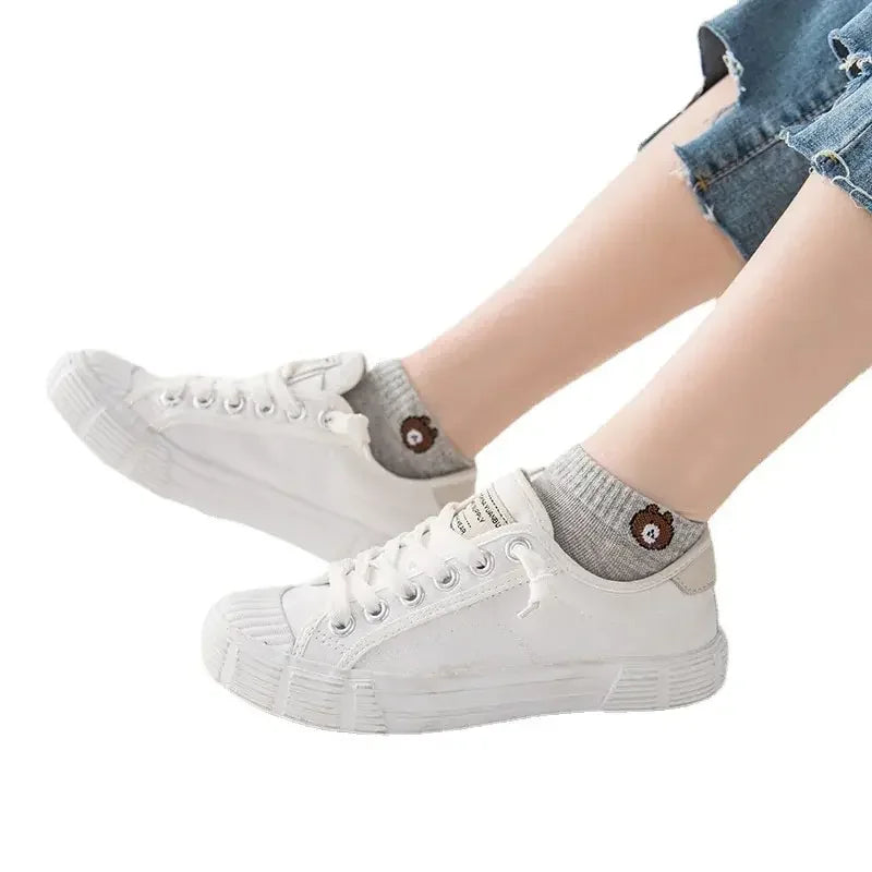 Polyester Elastane Low Tube Socks Set