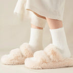Polyester Elastane Plush Winter Socks