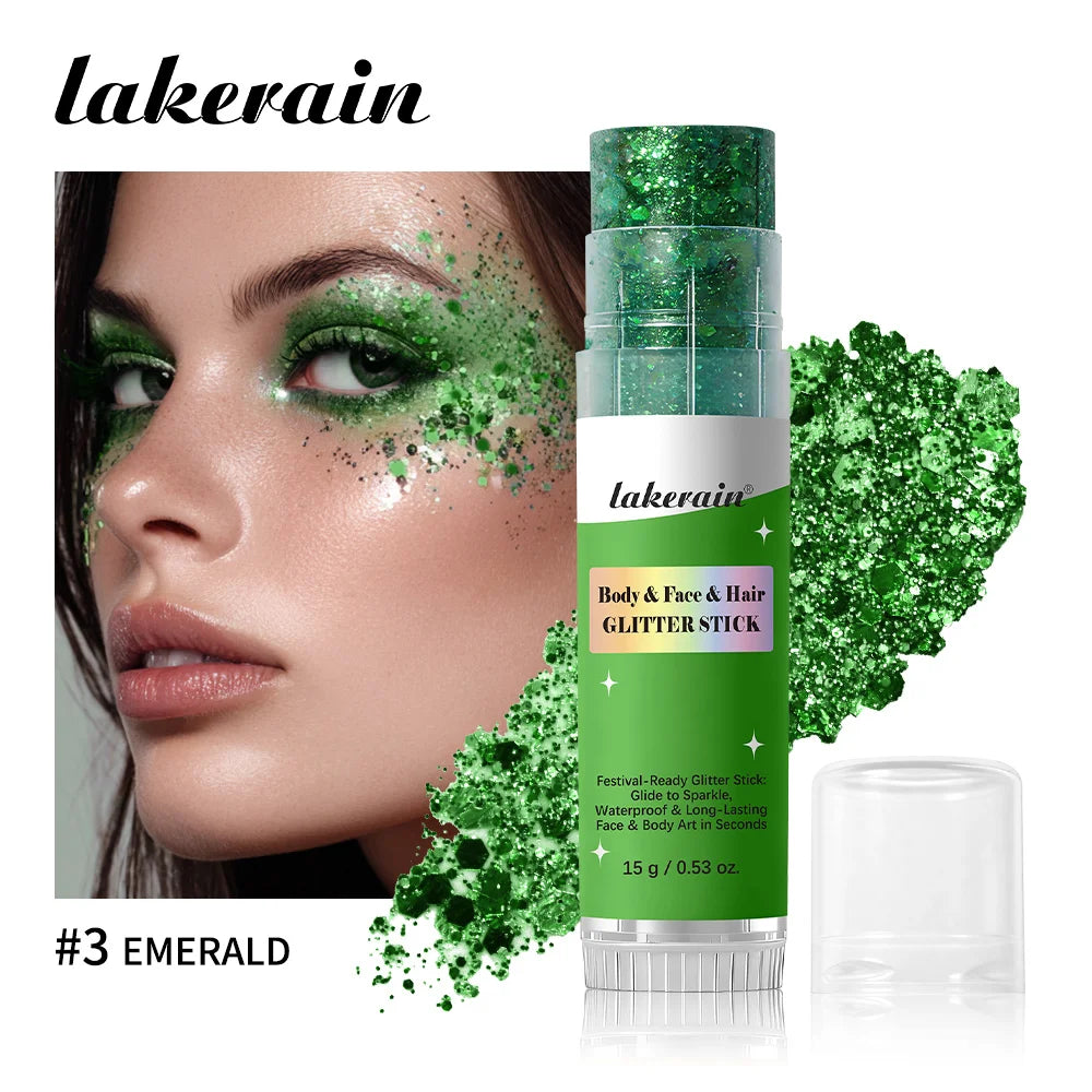 Glitter Balm Stick for Face and Body