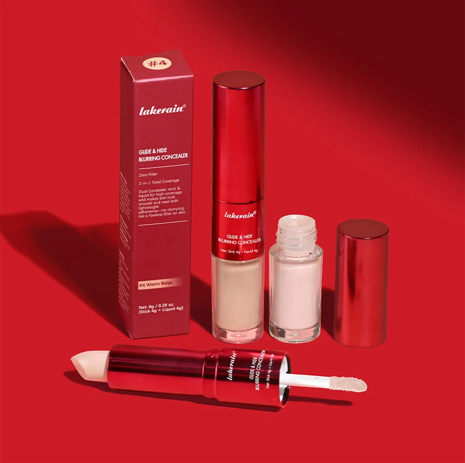 Dual Ended Liquid And Stick Blurring Concealer For Full Face Coverage