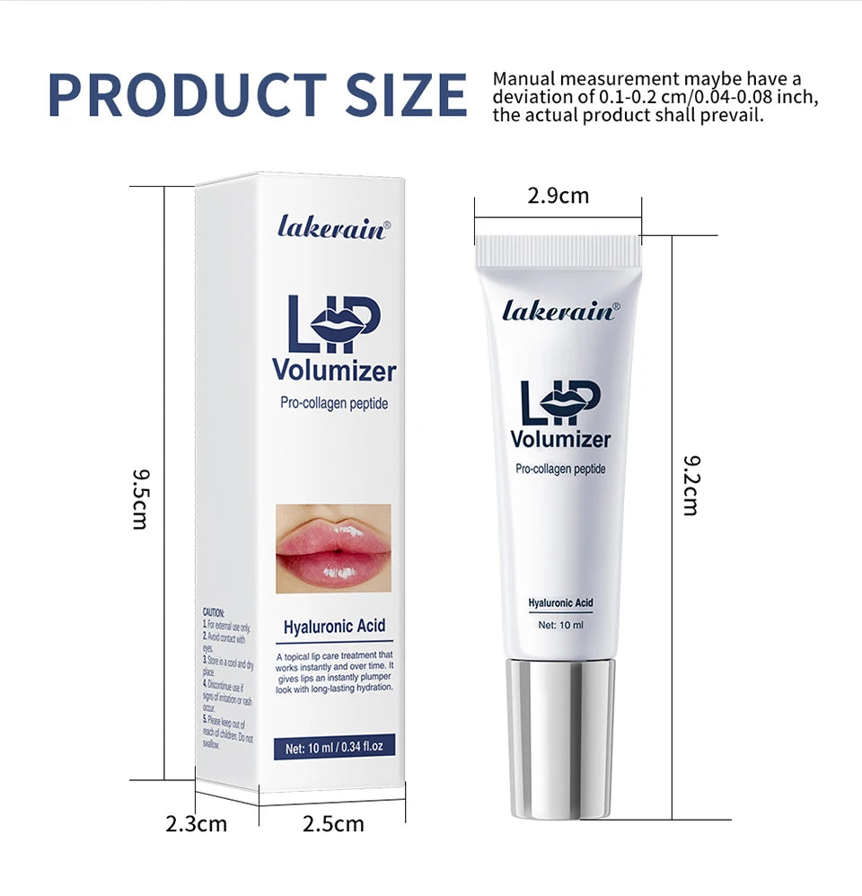 Hyaluronic Acid Lip Volumizer Moisturizing Gloss - 15