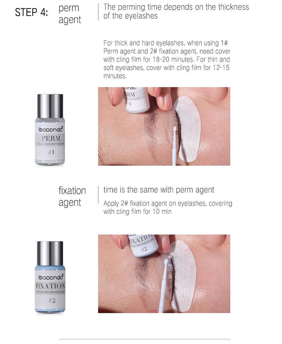 Professional Eyelash Lifting and Perming Set for Home Use