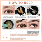 Eyelash and Eyebrow Tinting Kit Waterproof Cosmetic Dye