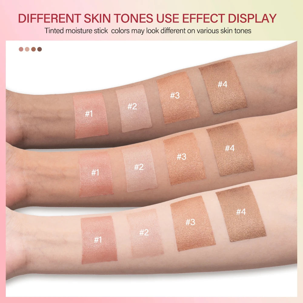 Cream Bronzer and Highlighter Multi Use Face and Body Makeup Stick - 6