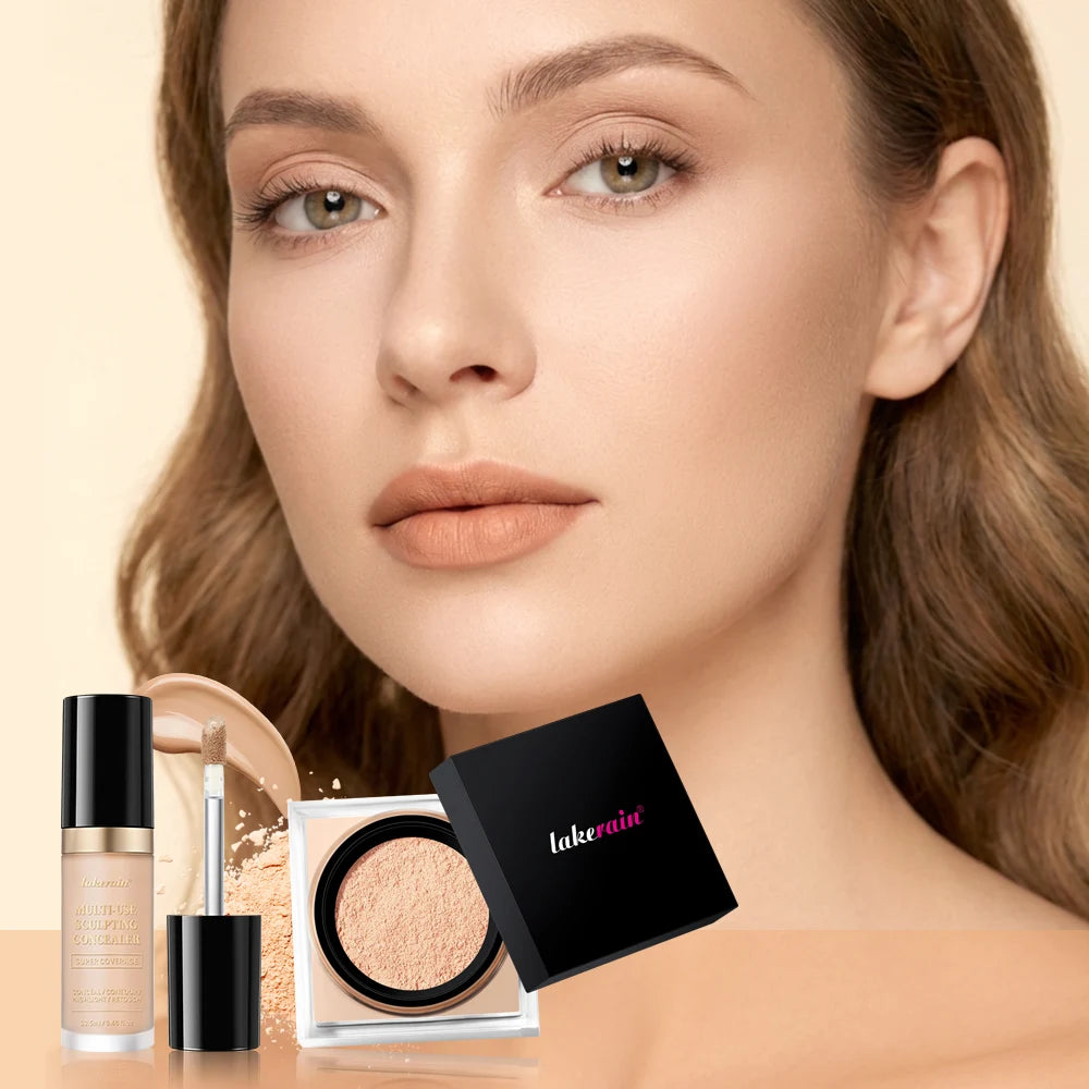 Concealer And Setting Powder Makeup Set