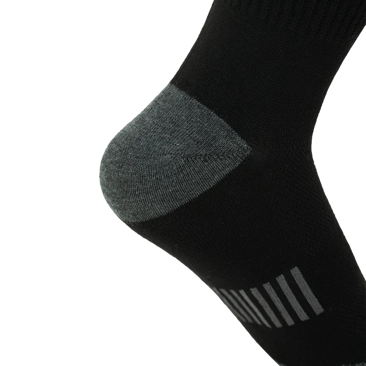 Polyester Elastane Mens Crew Socks 6 Pair Set - 6