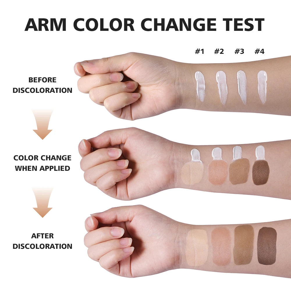 Color Changing Liquid Foundation Cream