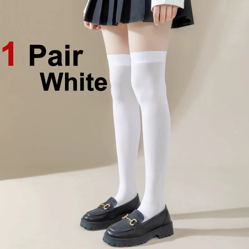 Nylon Spandex Knee High Stockings