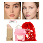 Foundation Stick and Pressed Powder Makeup Set