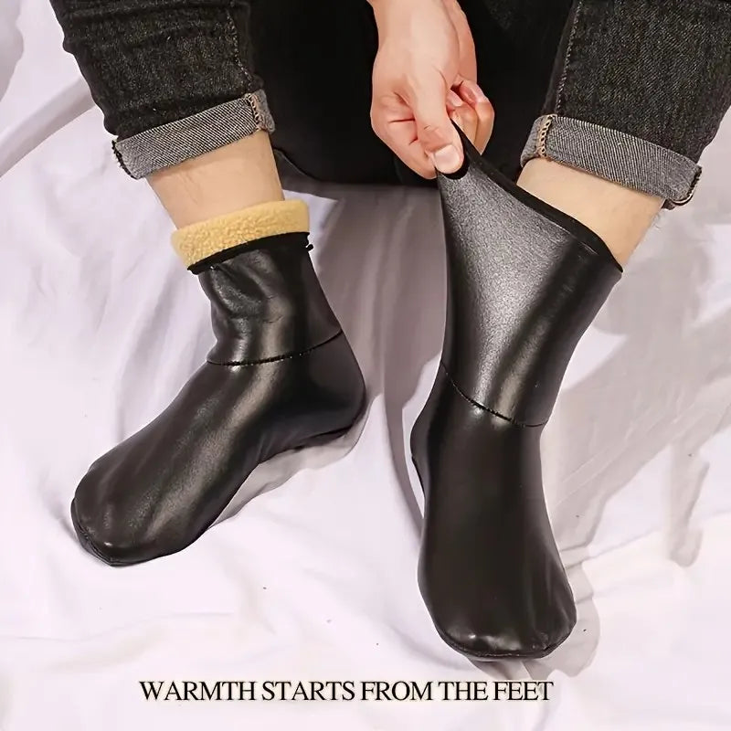 Polyester Elastane Thick Warm Winter Socks