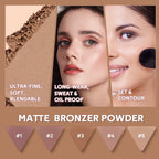 Matte Bronzer Powder Face Contour Makeup