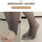Fleece Lined Thermal Tights High Waist Pantyhose