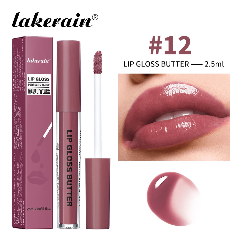 Moisturizing Liquid Lip Gloss Butter With High Shine Finish - 22