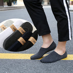 Cotton Low Cut Invisible Mens Ankle Socks 5 Pairs