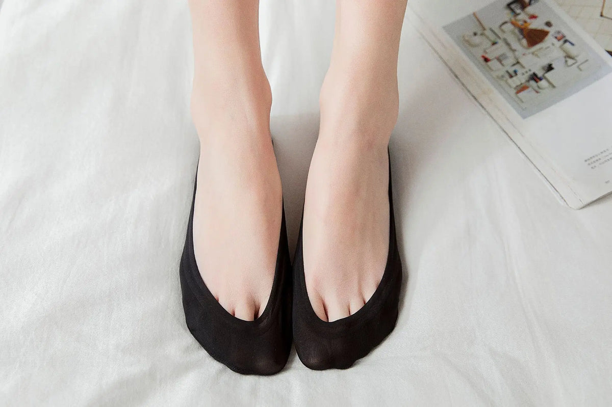 Invisible Polyester Women Boat Socks