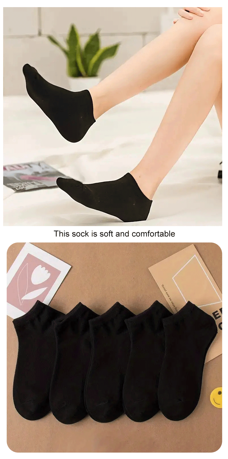 Mens Polyester Spandex Low Cut Ankle Socks
