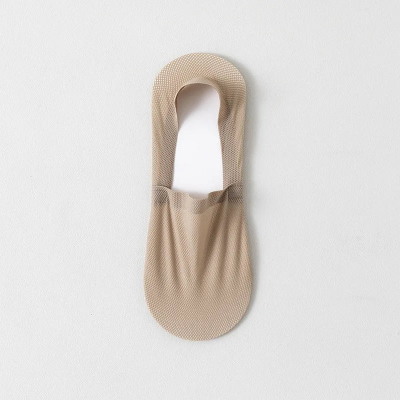 Men Cotton Blend Low Cut Invisible Socks - 20