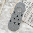 Cotton Mesh No Show Liner Socks for Women