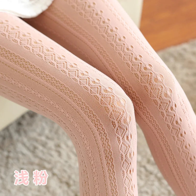Lace Lolita Stockings Womens Nylon Pantyhose - 12
