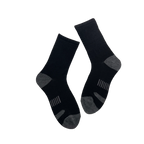 Polyester Elastane Mens Crew Socks 6 Pair Set