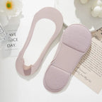 Cotton Silicone Invisible Low Cut Liner Socks