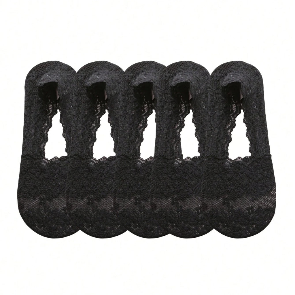 Womens Polyester Elastane Low Cut Invisible Liner Socks