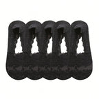 Womens Polyester Elastane Low Cut Invisible Liner Socks