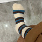 Plush Cartoon Mid Calf Socks Polyester Blend