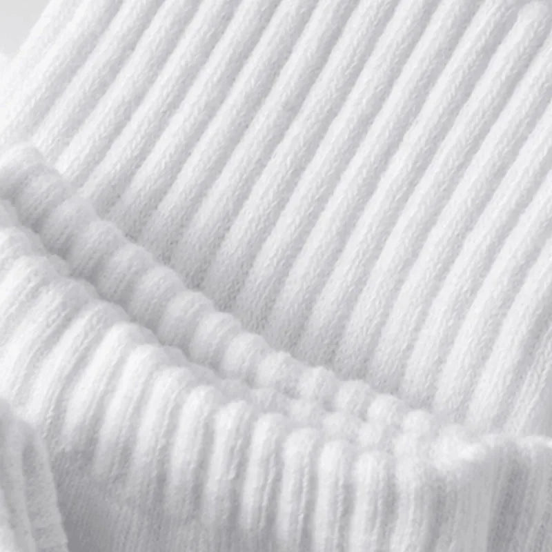 Polyester Blend Mid Calf Crew Socks Multipack