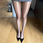 Nylon High Elasticity Glossy Pantyhose