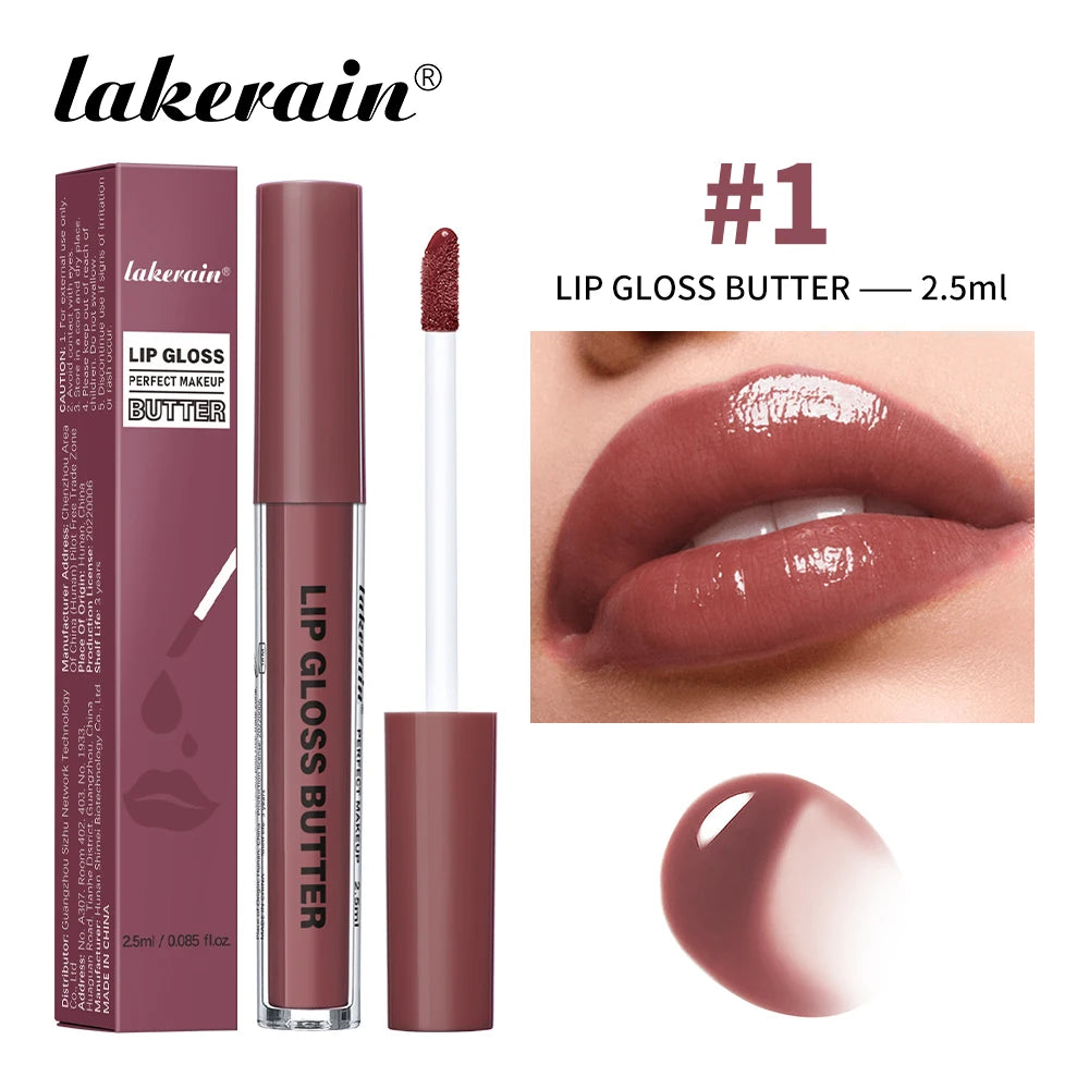 Moisturizing Liquid Lip Gloss Butter With High Shine Finish
