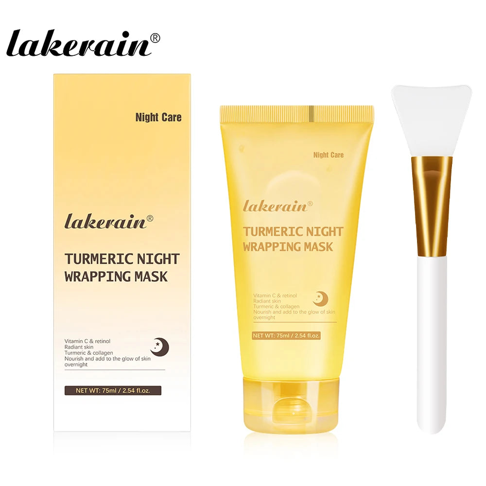 Collagen and Turmeric Peel Off Overnight Facial Mask Duo
