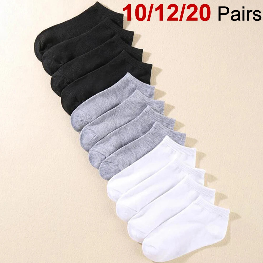 Polyester Elastane Low Cut Men Socks