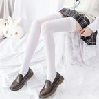Polyester Thigh High Stockings Anti Slip Socks