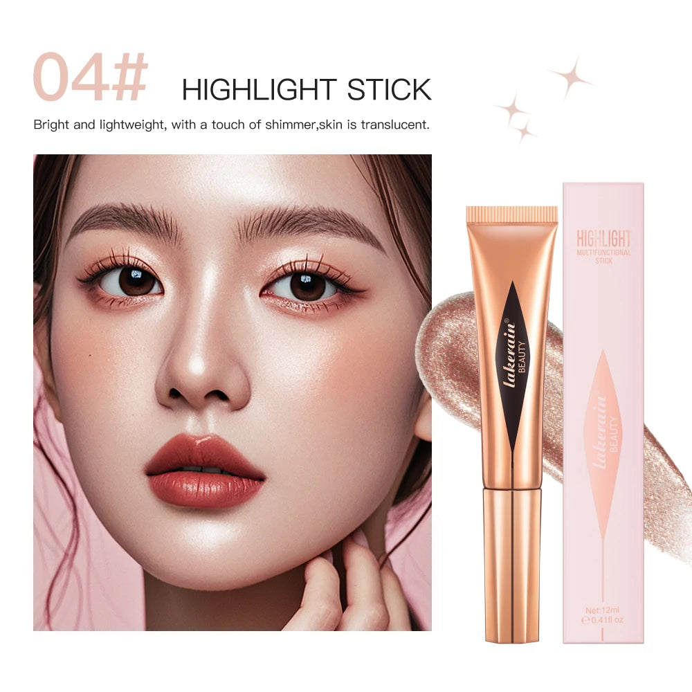 Liquid Face Contour Highlighter and Blush Wand Makeup Applicator - 29