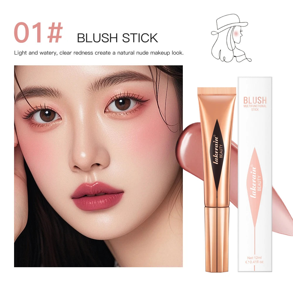 Liquid Face Contour Highlighter and Blush Wand Makeup Applicator - 37