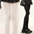 Nylon Lolita Jacquard Patterned Tights