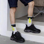 Polyester Spandex Crew Sports Socks