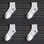 Polyester Blend Mid Calf Crew Socks Multipack