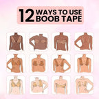 Polyester Adhesive Breast Lift Tape for Body Support